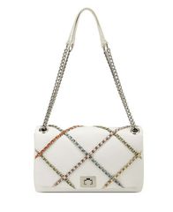アイエヌシー インターナショナル コンセプト レディース バッグ ショルダーバッグ INC International Concepts Ajae Flap Crossbody Vanilla
