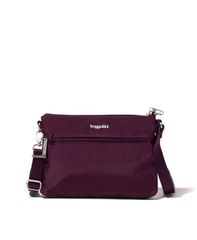 バッガリーニ レディース バッグ ショルダーバッグ Baggallini AntiTheft Memento Crossbody Bag Mulberry