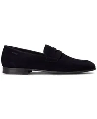 ヒューゴボス メンズ シューズ スリッポン・ローファー スエード ローファー Hugo Boss Mens Gavrie Suede Dress Loafer Navy ネイビー