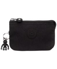 キプリング レディース アクセサリー キーケース・キーリング Kipling Creativity Small Pouch with Keychain Black NoirSilver ブラック