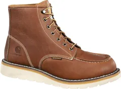 カーハート メンズ シューズ ブーツ・レインブーツ Carhartt Mens 6 Moc Wedge Work Boots Tan タン