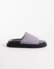 ウォークロンドン レディース シューズ サンダル スエード Walk London Holly slidesuede Purple suede パープル