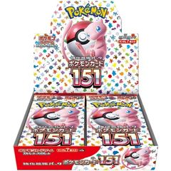 【新品未開封】ポケモンカード151 シュリンク付き 1BOX 箱凹みあり ポケモンカード 151 BOX 新品未開封 シュリンク付き(箱裏に凹みアリ