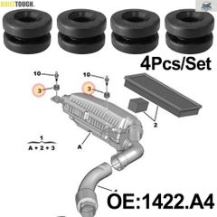 4個 DS3 DS4 クロスバック DS5 DS 3 4 5 FIAT DOBLO SCUDO エアフィルターハウジングボックスマウント ゴムグロメットバッファーブッシュ 1