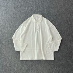 80s　90s　デザインニット　Marie clarie　レトロ　ジャパンヴィンテージ　立体　ストライプ　アーガイル　コットン　ニットポロ　日本製　ニットソー　マリクレール