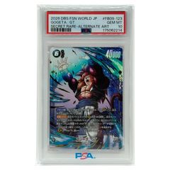 PSA10】ドラゴンボール フュージョンワールド ゴジータGT scrパラレル