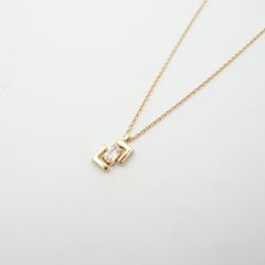 ミキモト リーフモチーフ アコヤ真珠 ペンダント ネックレス 6.0〜5.5