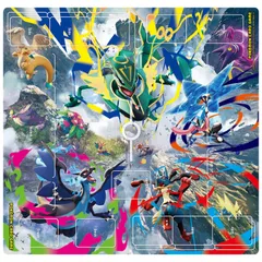 新品未開封 ポケモンカードゲーム ラバープレイマット フルサイズ 頂上決戦！メガレックウザ