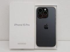 【限定値下げ中！】iPhone 15 Pro 128GB ブラックチタニウム Apple認定整備済 SIMフリー【A】