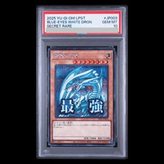 PSA10】青眼の白龍 シークレットレア LPST-JP003 1枚 - メルカリ