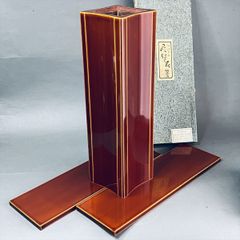 飛騨 春慶塗 書箱 硯箱 書道具入れ 硯・水注付 漆器 伝統工芸品 - メルカリ
