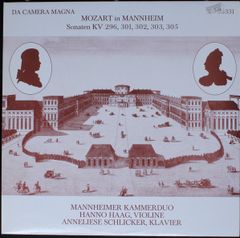 LP Wolfgang Amadeus Mozart, Das M Mozart In Mannheim/ Sonaten KV 296, 301, 302, 303, SM93331 Da Camera Magna