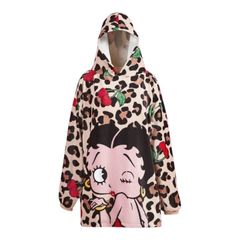Betty Boop ベティちゃん カーディガン ベティブープ カーデ ニット
