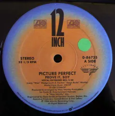 12インチ Picture Perfect Prove It, Boy 086735 Fleetwood Records, A