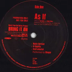 12インチ Blaque As If ASIF Not On Label, Play-T
