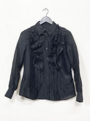 DUAL VIEW デュアルビュー ノーカラーツイード ジャケット size42 L/赤