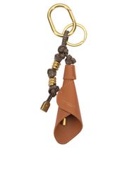 未使用品】LONGCHAMP キーリング ヴェジェタル - レザーチャーム