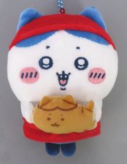 [중고] 봉제인형 마스코트 봉제인형 배지 하치와레 치이카와야키 점원의 마스코트 [치이카와 뭔가 작고 귀여운 녀석 치이카와야키]