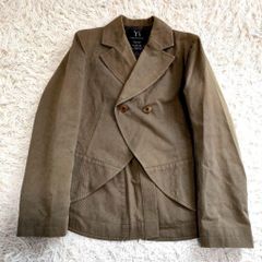 29229✨ワイズ ヨウジヤマモト 変形 ダブルジャケット コットンツイル