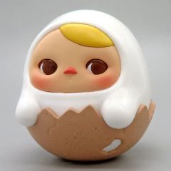 [중고] 트레이딩 피겨 Hard Boiled [POPMART PUCKY Egg Beanie 시리즈]