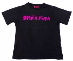 [중고] 의류 May'n T 셔츠 블랙 XL 사이즈 [May'n Special Concert 2013 MIC-A-MANIA]