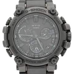カシオ G-SHOCK･MT-G 電波時計 MTG-B3000B-1AJF SS ソーラークォーツ