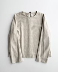 HERMES マルジェラ期 リブニット カットソー トップス HERMES BY MARGIELA RIBBED KNIT T-SHIRT エルメス マルジェラ期