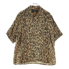 WACKO MARIA (ワコマリア) 26SS HAWAIIAN SHIRT S/S TYPE-4 ハワイアン レオパードアロハ 半袖シャツ ブラウン 26SS-WMS-HI06