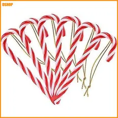 【即納】送料無料★NALER クリスマス 飾り オーナメント ツリー 12枚 ケーン 装飾 デコレーション 飾り canes 羊