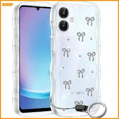送料無料★for Galaxy A25 5G SC-53F SCG33 かわいい ケース シルバー ミニリボン おしゃれ セール