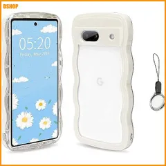 【即納】送料無料★Google Pixel 6A かわいい ケース 波状フレーム うねうね 耐衝撃 グーグル ピクセル6A 6.