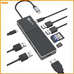 【即納】送料無料★SAN ZANG MASTER USB C ハブ ドッキングステーション Type C ハブ 4K HDMI 