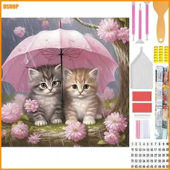 【激安】送料無料★Amyaker ダイヤモンドアート キット 四角いビーズ 全面 ダイアモンドビーズ絵画キット 日本語キャンバス