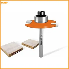 【送料無料】送料無料★CSOOM ビスケットカッター 6mm?径 オレンジ色トリマビット 木工用 電動工具 ビスケットトリマー ビス