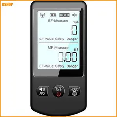 送料無料★UJHOSLD 電磁波計 EMFメーター デジタル電磁場検出器 警報機能付き Type-C充電対応 家庭用 セール