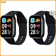 【激安】送料無料★[kwmobile] 2x 交換バンド Xiaomi Redmi Watch 3 Active対応 ベルト -