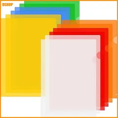 【激安】送料無料★LOORIPRO クリアホルダー A5 30枚 クリアファイル カラー 6色 クリアファイル収納ホルダー メモ