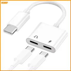 送料無料★USB-C 変換アダプタ 2in1【2026 新設計】 充電しながらイヤホン タイプc 30W急速充電 DAC｜在庫あり