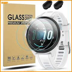 送料無料★Suoman for Garmin Forerunner 165/165 Music保護フィルム(3枚）+防塵 セール