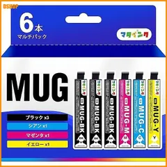 送料無料★マタインク MUG-4CL 6本セット エプソン用 インク マグカップ ew-452a ew-052a インク｜在庫あり