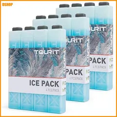 中古 送料無料★トウリト（TOURIT） 保冷剤 長持ち 繰り返し使用可 4/8/12個セット買い スティック型 即納