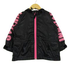シスタージェニィ ウィンドブレーカー ジャンパー パーカー アウター ベビー 女の子用 90サイズ ブラック SISTER JENNI 【中古】