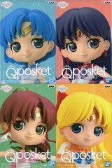 [중고] 피규어 전 4종 세트 [극장판 미소녀 전사 세일러 문 Eternal] Q posket Encore-4 Sailor Guardians-