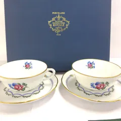 Royal Limoges ロワイヤルリモージュ パレ･ロワイヤル カップ＆ソーサー ペア　公田店