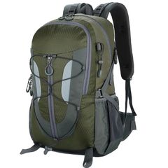 [신품] [flypeak] 등산 배낭 25L 경량 약 800g [피트감 개량] 백팩 맨즈 레이디스 웨스트 벨트 첨부 방수 대용량 하이킹 통근 방재 에브뤼크 아미 그린 0