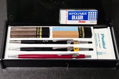 ぺんてる☆Pentel☆非売品☆什器☆業務用☆設計製図用シャープ☆レア