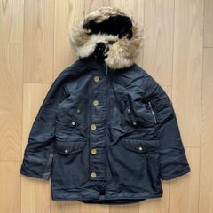 mastermind マスターマインド N-3B ミリタリージャケット XS 袖レザー ML-C09-50 ブラック　【WSP】
