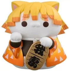 【中古】トレーディングフィギュア 我妻善逸 「MEGA CAT PROJECT 鬼滅の刃 鬼滅の刃ニャンコ 招き猫ver.壱」