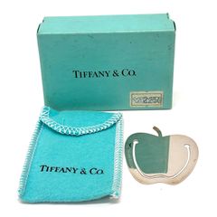 TIFFANY ティファニーブックマーカー SV ハート マネークリップ 栞