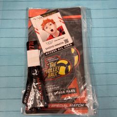 ハイキュー チケットホルダー&バックステージパス風カードホルダー IDイメージカード24枚入り